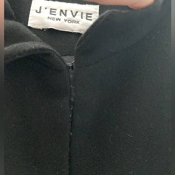 J'Envie collarless blazer leather tie belt - Picture 11 of 11